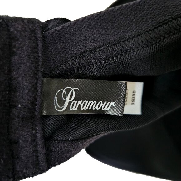 Paramour Marvelous Side Smoothing T-Shirt Bra Size 36DDD - Picture 4 of 4